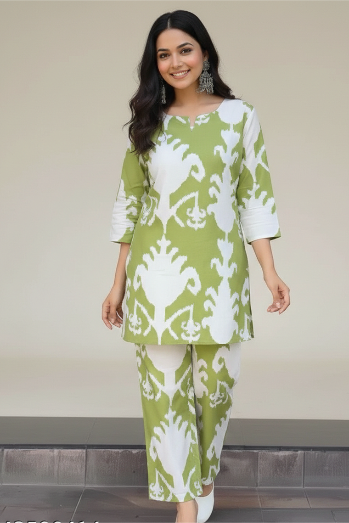 Mul Cotton Printed Coord Set