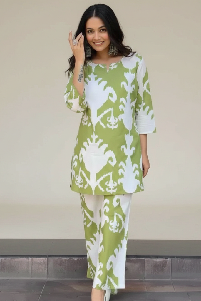 Mul Cotton Printed Coord Set