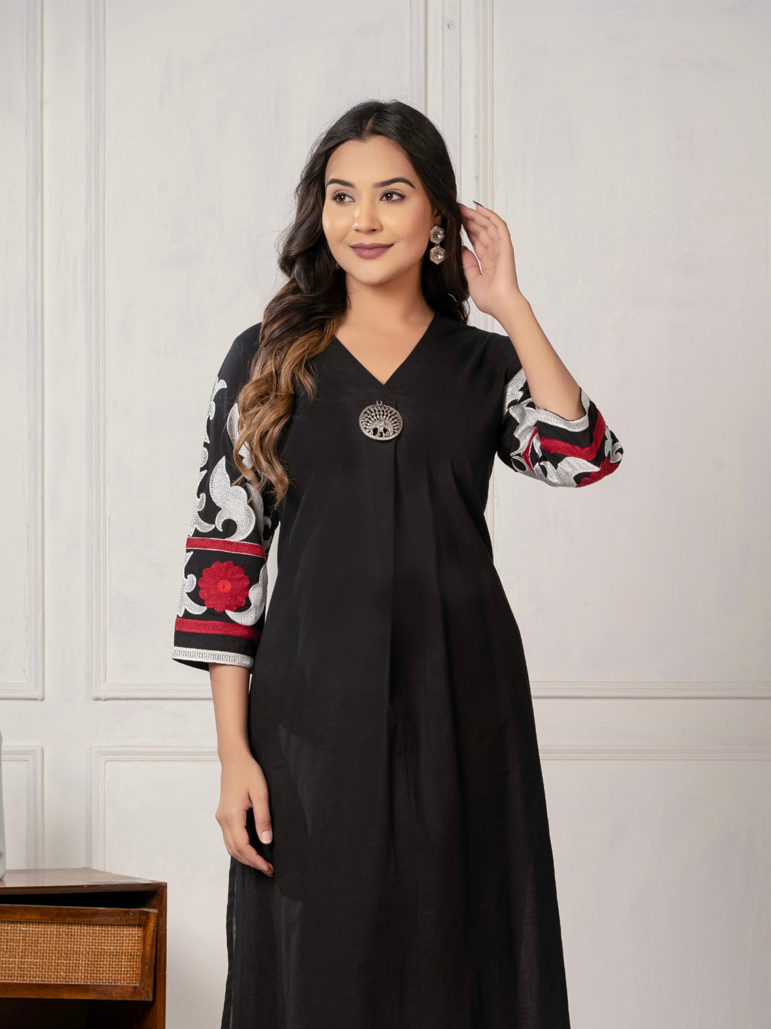 Handloom Cotton Designer Kurta Set