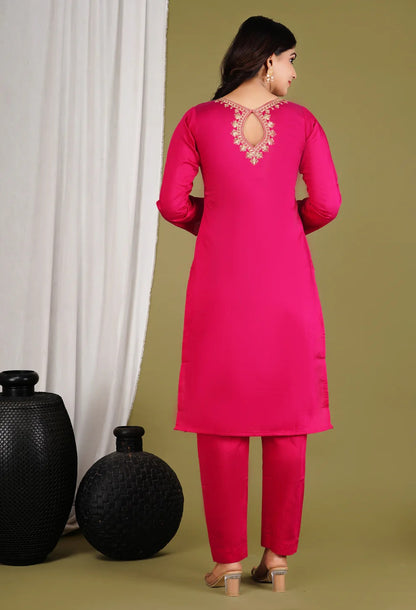 Festive Roman Silk Banarasi Salwar Suit