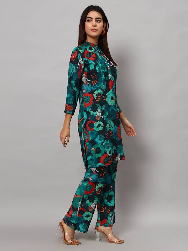 Celeb Inspired Viscose Crepe Coord Set