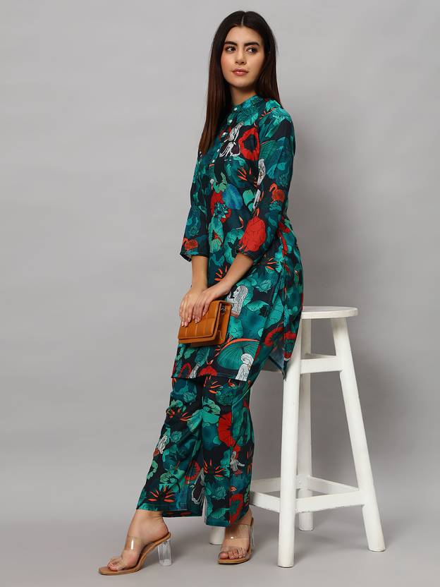 Celeb Inspired Viscose Crepe Coord Set