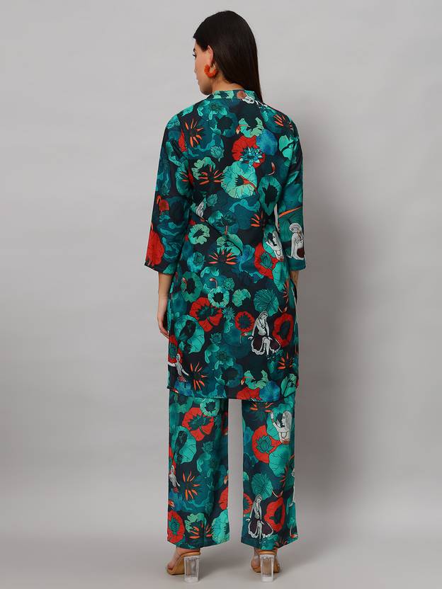 Celeb Inspired Viscose Crepe Coord Set