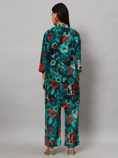 Celeb Inspired Viscose Crepe Coord Set