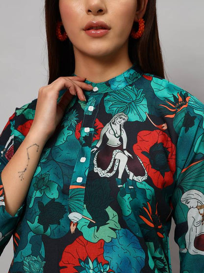 Celeb Inspired Viscose Crepe Coord Set