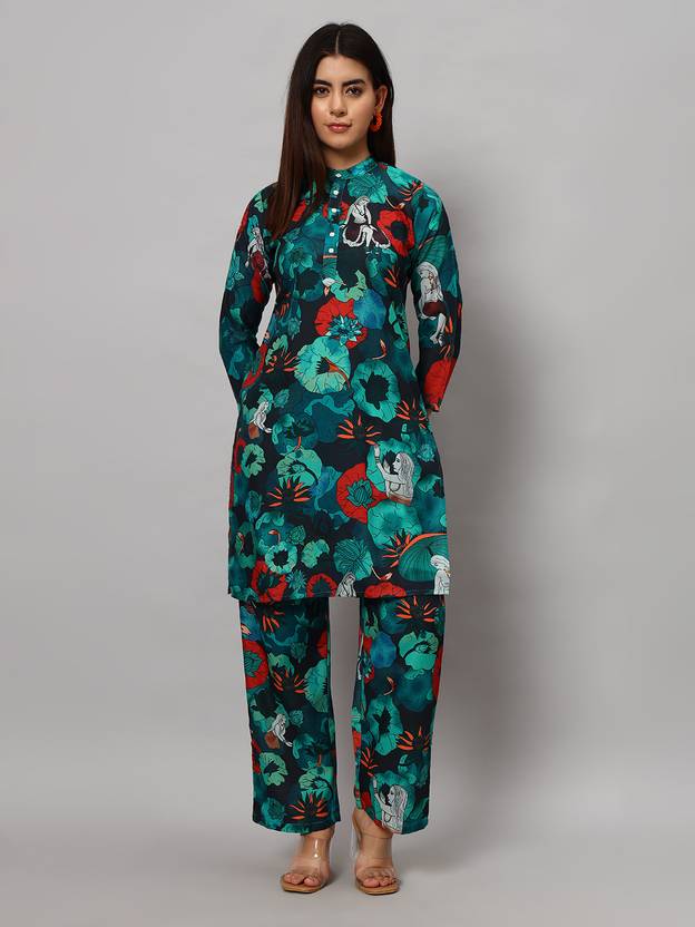 Celeb Inspired Viscose Crepe Coord Set